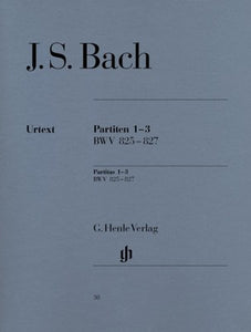 PARTITAS BK 1 NOS 1-3 BWV 825-827 URTEXT (O/P)