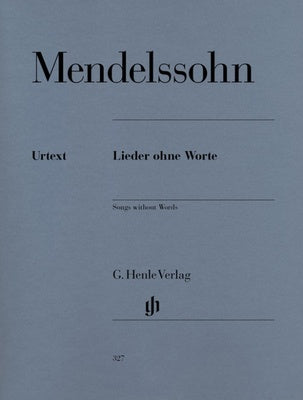 MENDELSSOHN - SONGS WITHOUT WORDS URTEXT