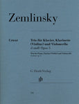 ZEMLINSKY - TRIO D MIN OP 3 PNO/CLA/VLC