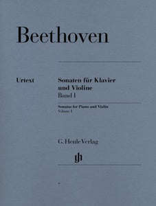 BEETHOVEN - SONATAS BK 1 VIOLIN/PIANO