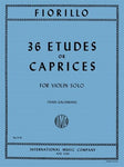 FIORILLO - 36 ETUDES OR CAPRICES VIOLIN