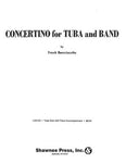 CONCERTINO FOR AND BAND PIANO REDUCTION