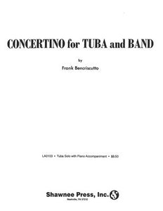 CONCERTINO FOR AND BAND PIANO REDUCTION