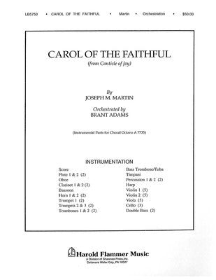 CAROL OF THE FAITHFUL ORCHESTRATION