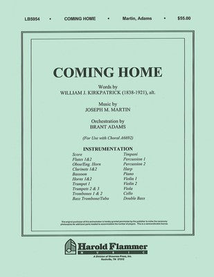 COMING HOME FULL ORCHESTRA