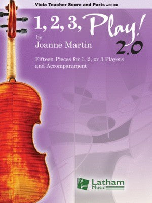 1, 2, 3, PLAY! 2.0 VIOLA TEACHER SCORE & PARTS BK/CD