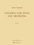 COPLAND - CONCERTO FOR PIANO & ORCHESTRA FULL SCORE