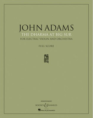 DHARMA AT BIG SUR VLN/ORCHESTRA SCORE