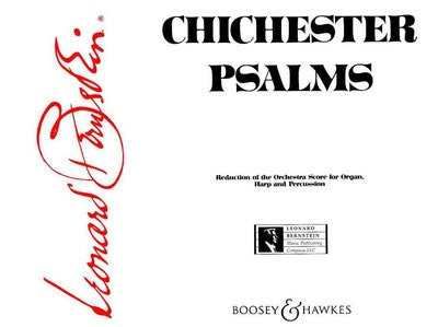 CHICHESTER PSALMS REDUCED ORCHESTRATION PARTS