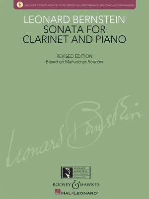 BERNSTEIN - SONATA FOR CLARINET/PIANO BK/OLA REVISED ED