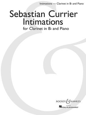 INTIMATIONS CLARINET/PIANO