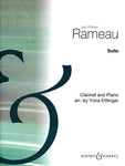 RAMEAU - SUITE FOR CLARINET & PIANO