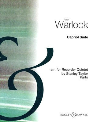 CAPRIOL SUITE RECORDER QUINTET PARTS