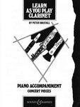 LEARN AS YOU PLAY CLARINET PNO ACC