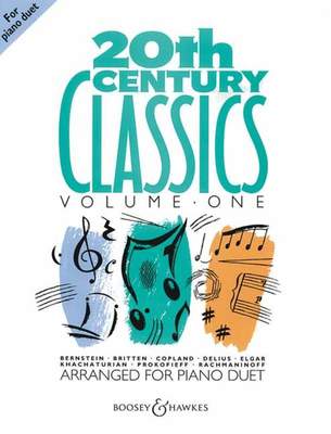 20TH CENTURY CLASSICS VOL 1 PIANO DUETS