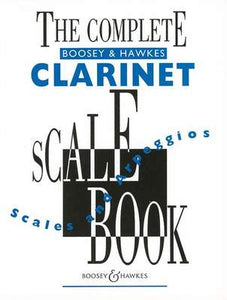 COMPLETE BOOSEY AND HAWKES SCALE BOOK CLARINET