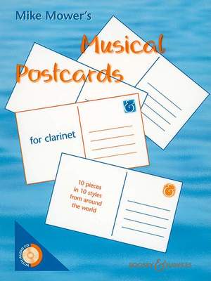 MUSICAL POSTCARDS CLARINET BK/CD (O/P SUB)