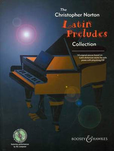 LATIN PRELUDES COLLECTION BK/CD PIANO