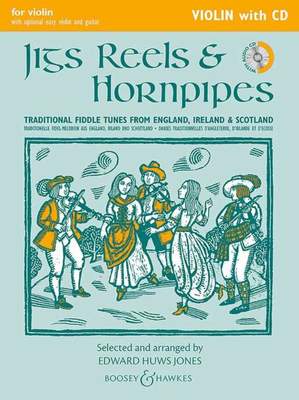 JIGS REELS & HORNPIPES VIOLIN SOLO BK/CD (O/P SUB)