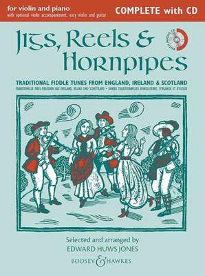 JIGS REELS & HORNPIPES VLN/PNO COMPLETE BK/CD NE