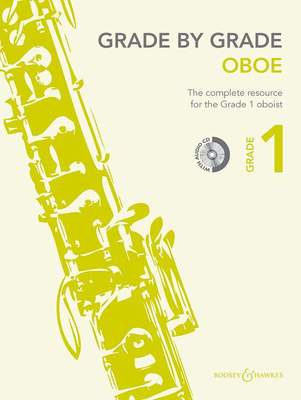 GRADE BY GRADE OBOE GR 1 BK/CD (O/P SUB)