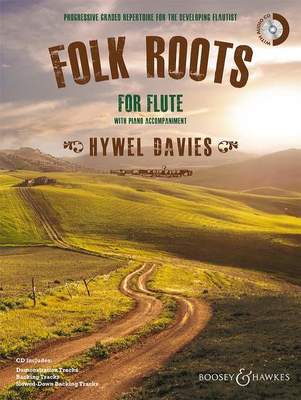 FOLK ROOTS FOR FLUTE AND PIANO BK/CD