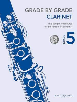 GRADE BY GRADE CLARINET GR 5 BK/CD (O/P SUB)