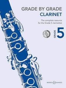 GRADE BY GRADE CLARINET GR 5 BK/CD (O/P SUB)