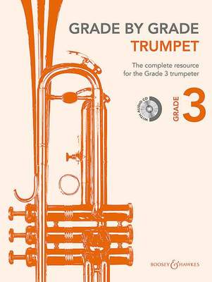 GRADE BY GRADE TRUMPET GR 3 BK/CD