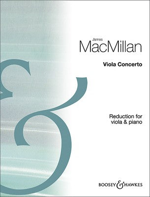MACMILLIAN - VIOLA CONCERTO VIOLA/PIANO