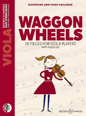 WAGGON WHEELS VIOLA BK/CD NEW EDITION (O/P SUB)