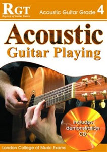 RGT ACOUSTIC GUITAR PLAYING GR 4 BK/CD