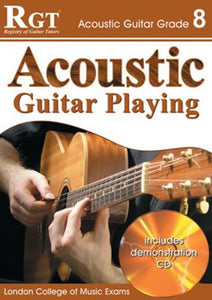 RGT ACOUSTIC GUITAR PLAYING GR 8 BK/CD