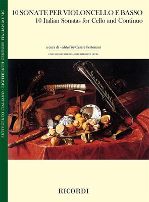10 ITALIAN SONATAS FOR CELLO/CONTINUO