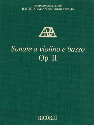 VIVALDI SONATAS OP 2 VIOLIN FULL SCORE
