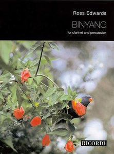 EDWARDS - BINYANG FOR CLARINET & PERCUSSION