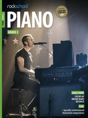 ROCKSCHOOL PIANO GR 2 2015-2019 BK/OLA