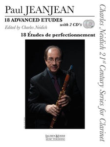 18 ADVANCED ETUDES FOR CLARINET BK/2CDS