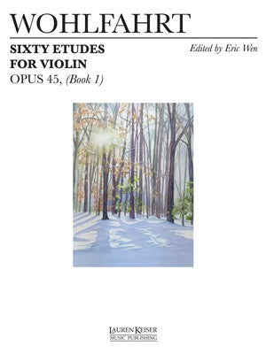 60 ETUDES FOR VIOLIN OP 45 BK 1