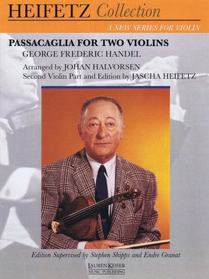 HANDEL - PASSACAGLIA FOR TWO VIOLINS