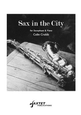 CRABB - SAX IN THE CITY SAX/PIANO