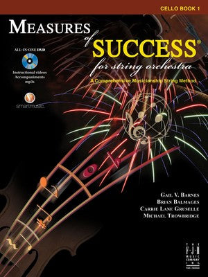 MEASURES OF SUCCESS CELLO BK 1 BK/OLA
