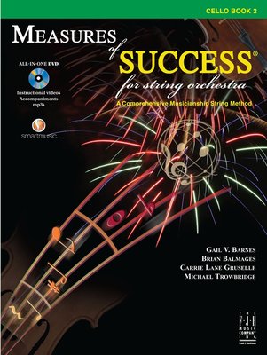 MEASURES OF SUCCESS CELLO BK 2 BK/DVD