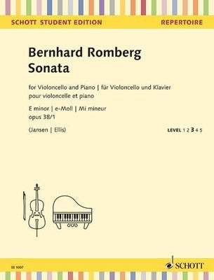 ROMBERG - SONATA E MIN OP 38/1 CELLO/PIANO