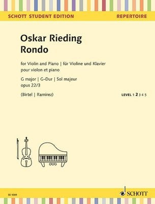 RIEDING - RONDO G OP 22 NO 3 VIOLIN/PIANO