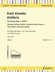 KRONKE - HUMMING BIRDS OP 210 FLUTE/PIANO