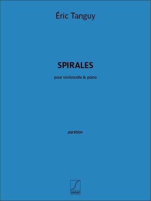 TANGUY - SPIRALES CELLO/PIANO