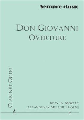 DON GIOVANNI OVERTURE CLARINET OCTET SC/PTS ARR THORNE