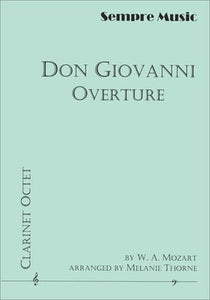 DON GIOVANNI OVERTURE CLARINET OCTET SC/PTS ARR THORNE