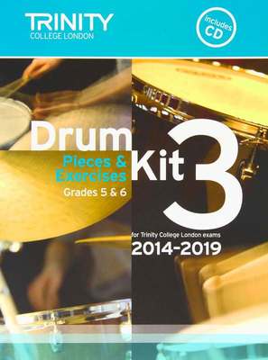 DRUM KIT EXAM PIECES & STUDIES GR 5&6 2014 -2019 (O/P)